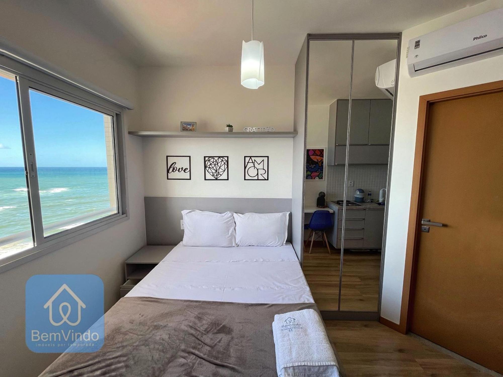 Apartamento Vista Mar Aconchegante No Smart Pituba Salvador de Bahía