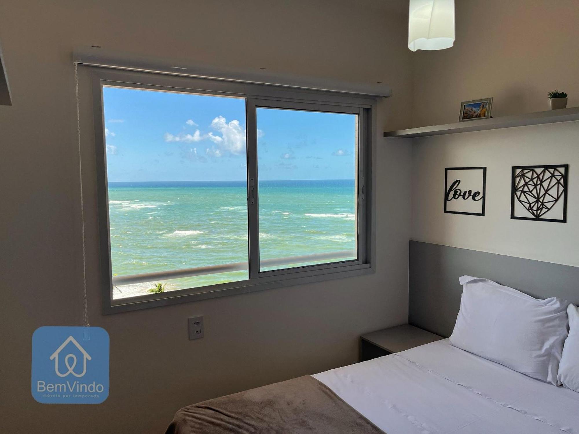 Apartamento Vista Mar Aconchegante No Smart Pituba
