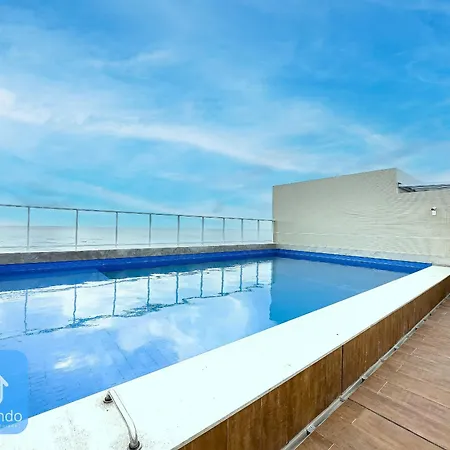 Apartamento Vista Mar Aconchegante No Smart Pituba Salvador Exterior photo