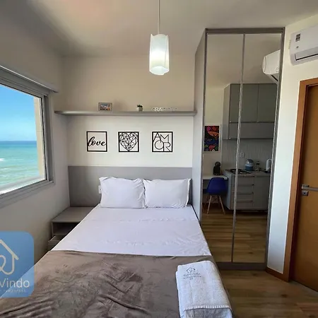 Apartamento Vista Mar Aconchegante No Smart Pituba Salvador Exterior photo