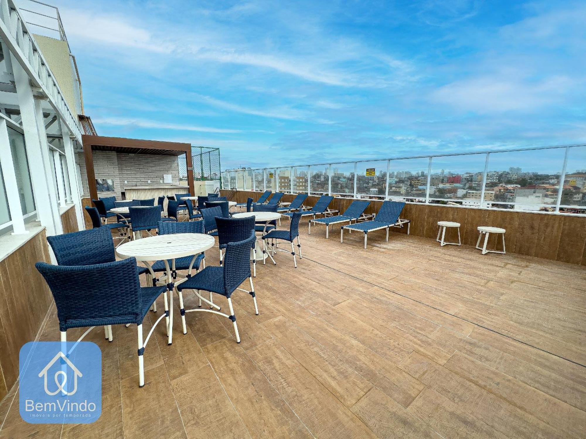 Vista Mar Aconchegante No Smart Pituba Apartamento